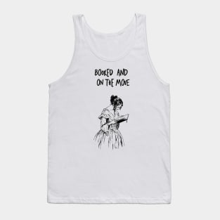Booked  and   on the move Tank Top